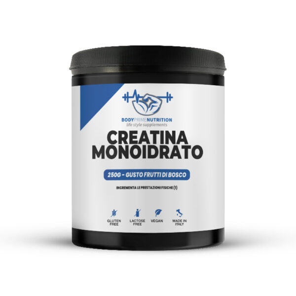 Creatina Monoidrato - Frutti di bosco (250 gr)